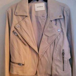 NWT BLANK NYC FAUX LEATHER MOTO JACKET